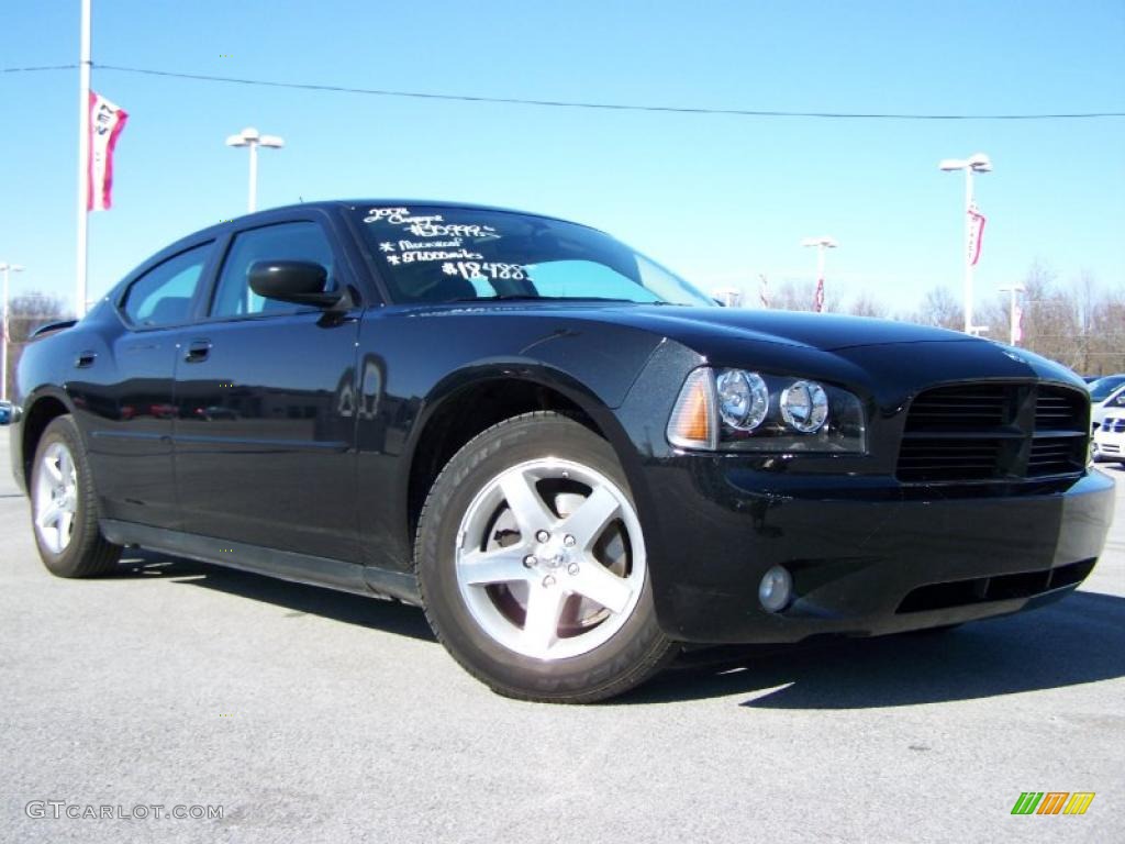 Brilliant Black Crystal Pearl Dodge Charger