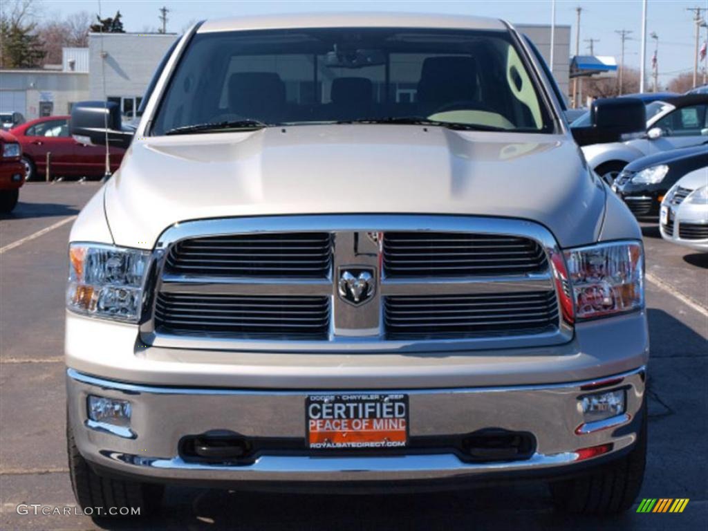 2009 Ram 1500 Big Horn Edition Crew Cab 4x4 - Light Graystone Pearl / Dark Slate/Medium Graystone photo #8