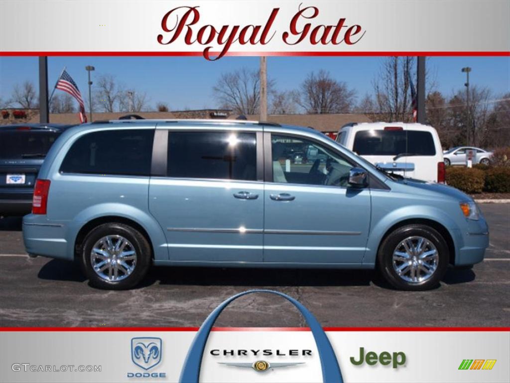 Clearwater Blue Pearlcoat Chrysler Town & Country