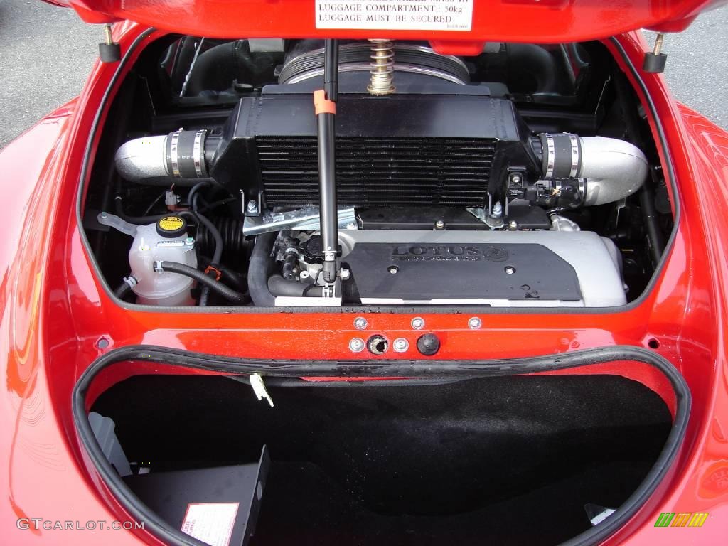 2007 Lotus Exige S 1.8 Liter Supercharged DOHC 16-Valve VVT 4 Cylinder Engine Photo #2669711