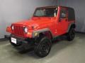 2006 Flame Red Jeep Wrangler X 4x4  photo #1