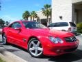 2005 Mars Red Mercedes-Benz SL 500 Roadster  photo #4