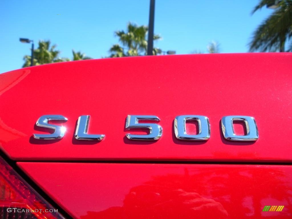 2005 SL 500 Roadster - Mars Red / designo Graphite/Black photo #14