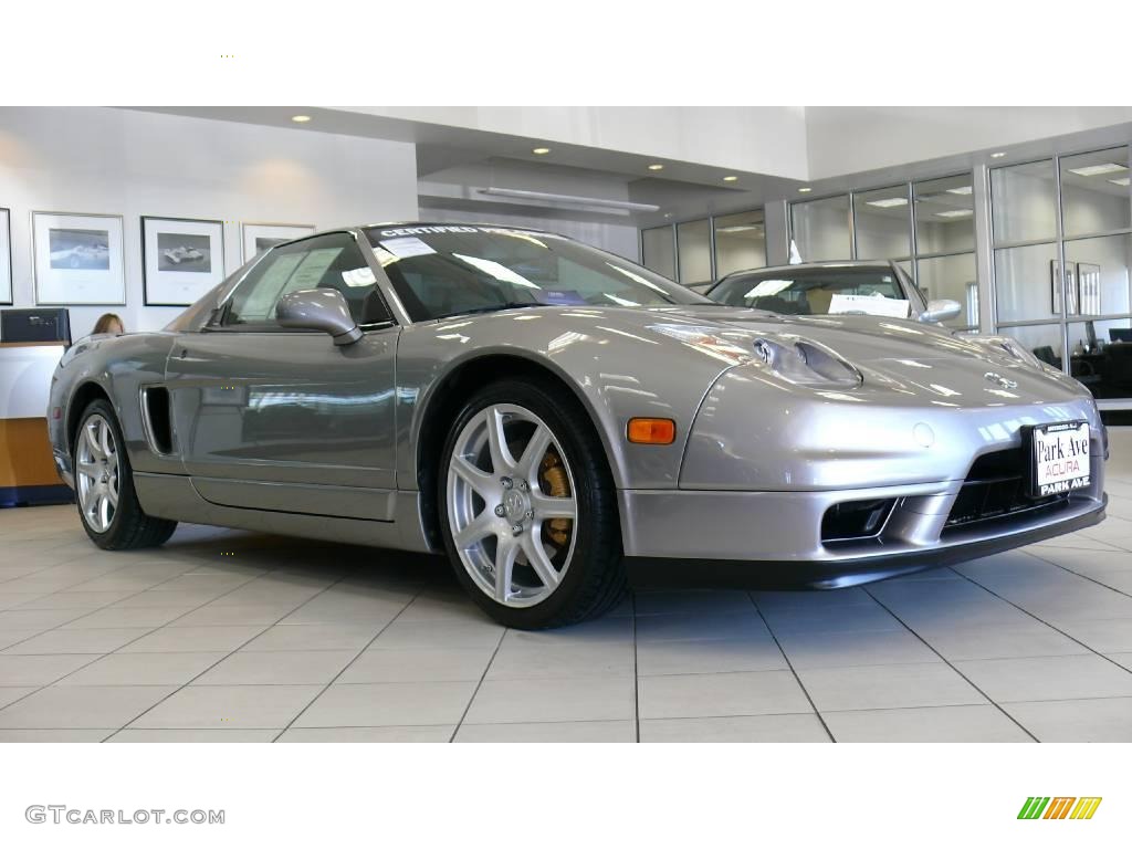 2005 NSX T Targa - Silverstone Metallic / Onyx Black photo #3