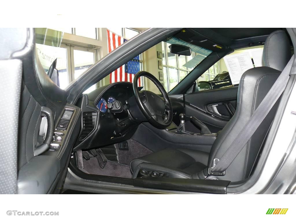 Onyx Black Interior 2005 Acura NSX T Targa Photo #2669920