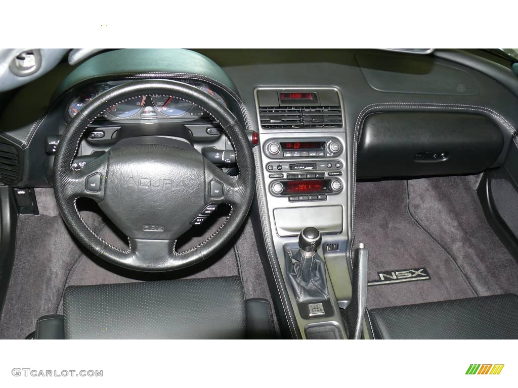 2005 Acura NSX T Targa Onyx Black Dashboard Photo #2669925