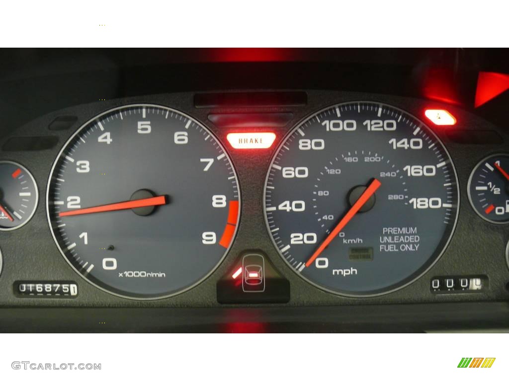 2005 Acura NSX T Targa Gauges Photo #2669935