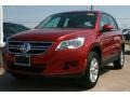 Wild Cherry Metallic - Tiguan S Photo No. 3