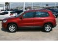 Wild Cherry Metallic - Tiguan S Photo No. 5