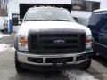 Oxford White - F450 Super Duty Regular Cab 4x4 Chassis Dump Truck Photo No. 2
