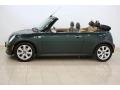 2005 British Racing Green Metallic Mini Cooper S Convertible  photo #4