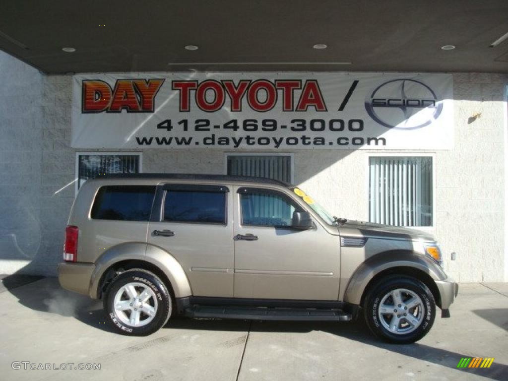 Light Khaki Metallic Dodge Nitro