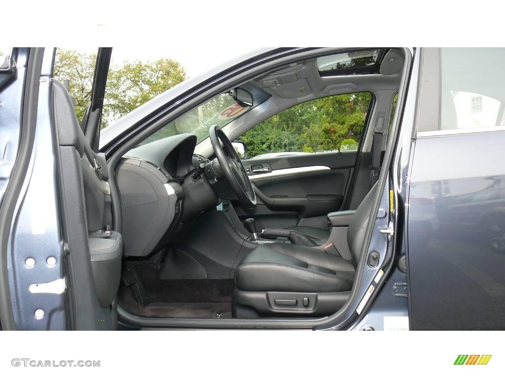 2005 TSX Sedan - Carbon Gray Pearl / Ebony photo #8