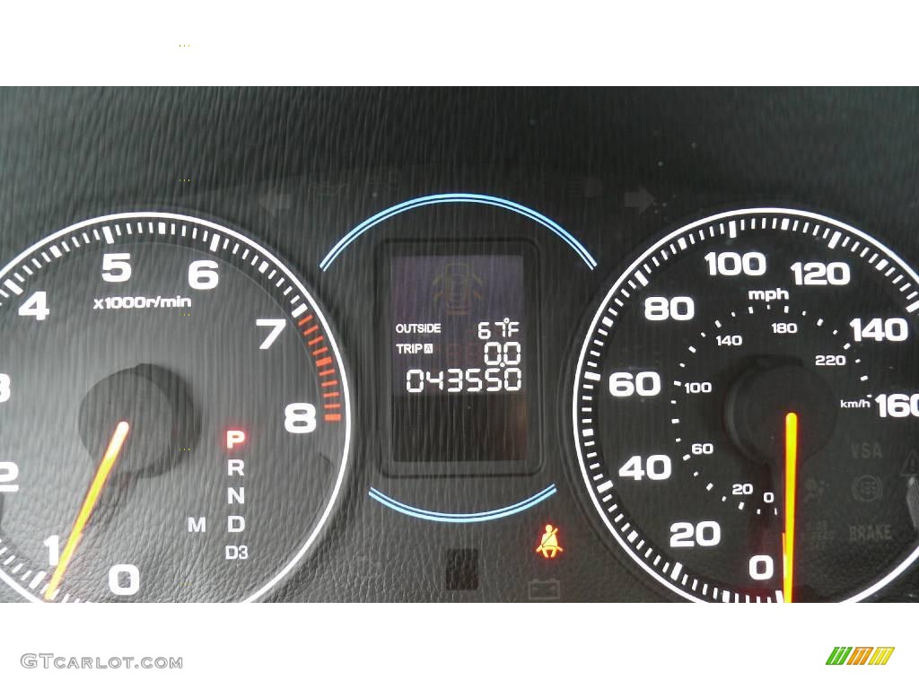 2005 TSX Sedan - Carbon Gray Pearl / Ebony photo #11