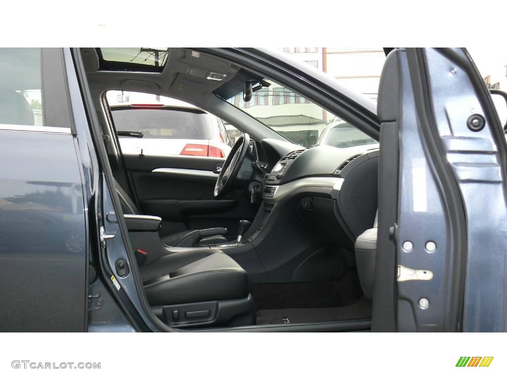 2005 TSX Sedan - Carbon Gray Pearl / Ebony photo #17