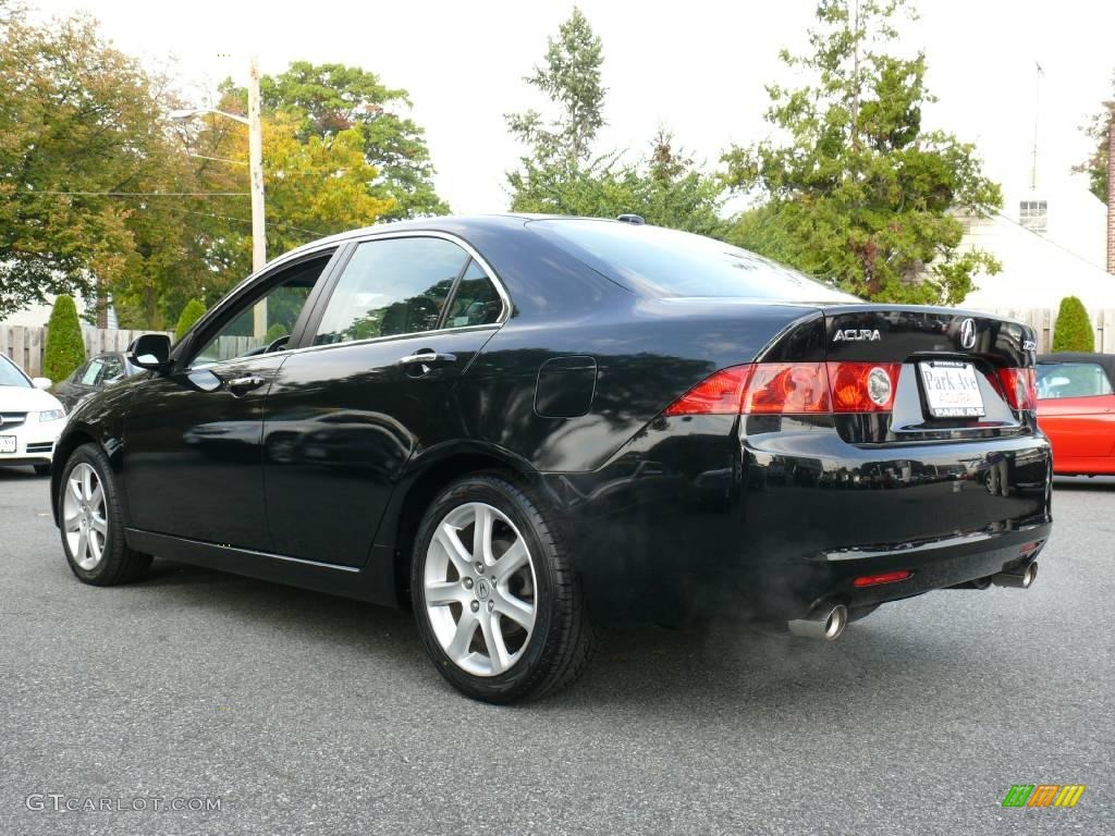 2005 TSX Sedan - Nighthawk Black Pearl / Ebony photo #4