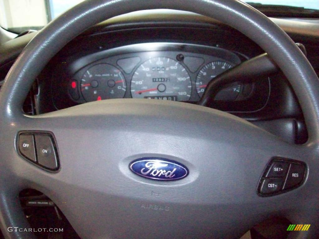 2000 Taurus SES - Medium Royal Blue Metallic / Medium Graphite photo #14
