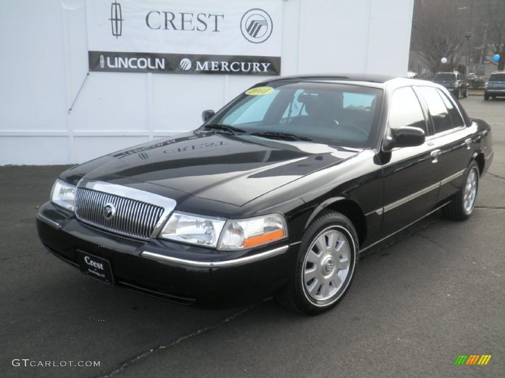 2003 Grand Marquis LS - Black / Dark Charcoal photo #1