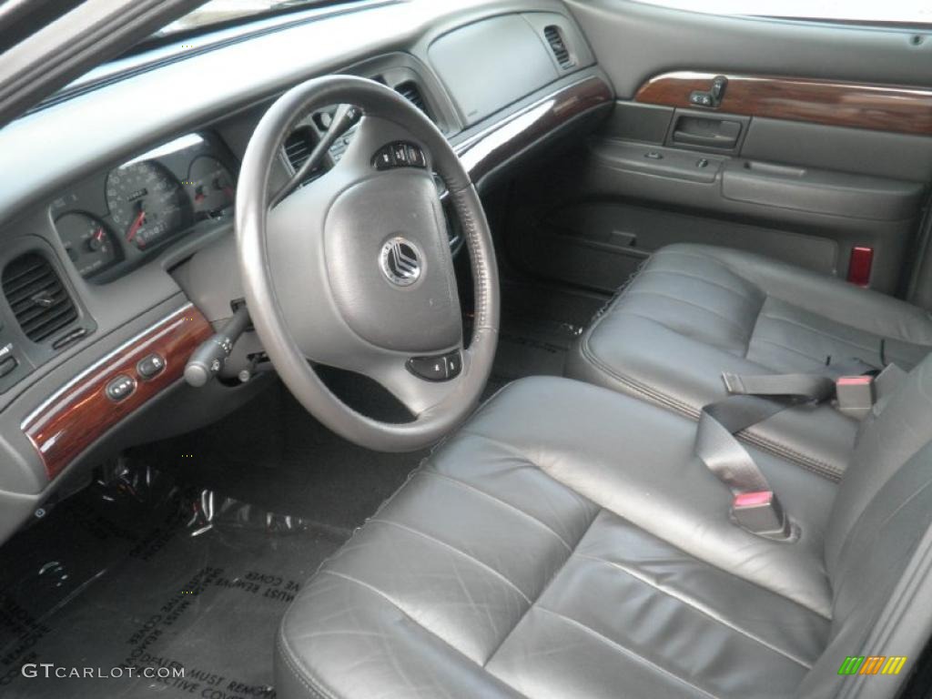 2003 Grand Marquis LS - Black / Dark Charcoal photo #4