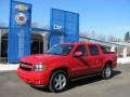 Victory Red 2008 Chevrolet Avalanche LT 4x4