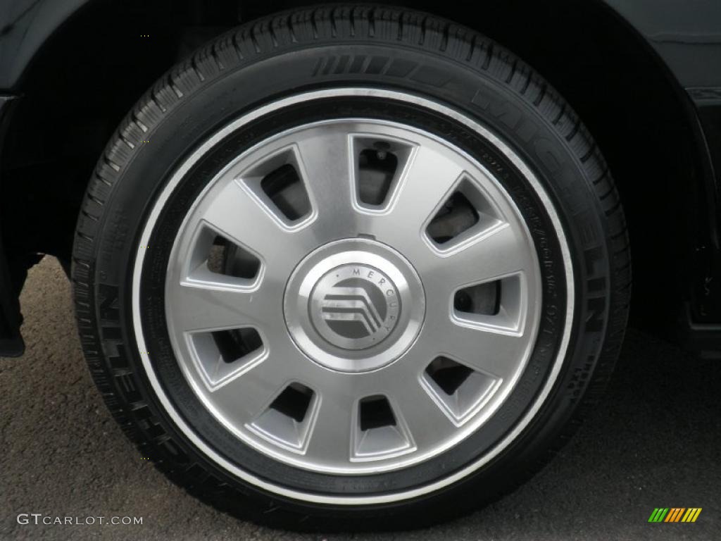 2003 Grand Marquis LS - Black / Dark Charcoal photo #12