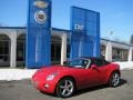 Aggressive Red 2009 Pontiac Solstice Roadster