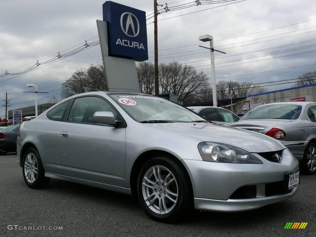 2006 RSX Sports Coupe - Alabaster Silver Metallic / Ebony photo #1