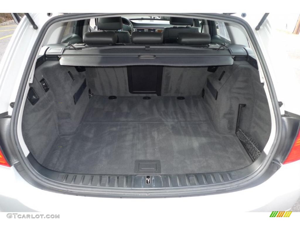 2007 3 Series 328xi Wagon - Titanium Silver Metallic / Black photo #23