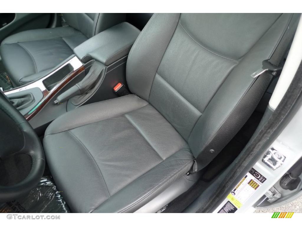 2007 3 Series 328xi Wagon - Titanium Silver Metallic / Black photo #27