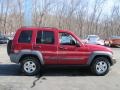 2005 Inferno Red Crystal Pearl Jeep Liberty CRD Sport 4x4  photo #4