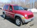2005 Inferno Red Crystal Pearl Jeep Liberty CRD Sport 4x4  photo #5