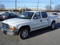 Bright White 2002 Dodge Dakota SLT Quad Cab