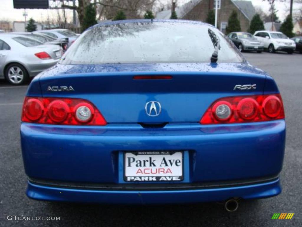 2006 RSX Sports Coupe - Vivid Blue Pearl / Ebony photo #5