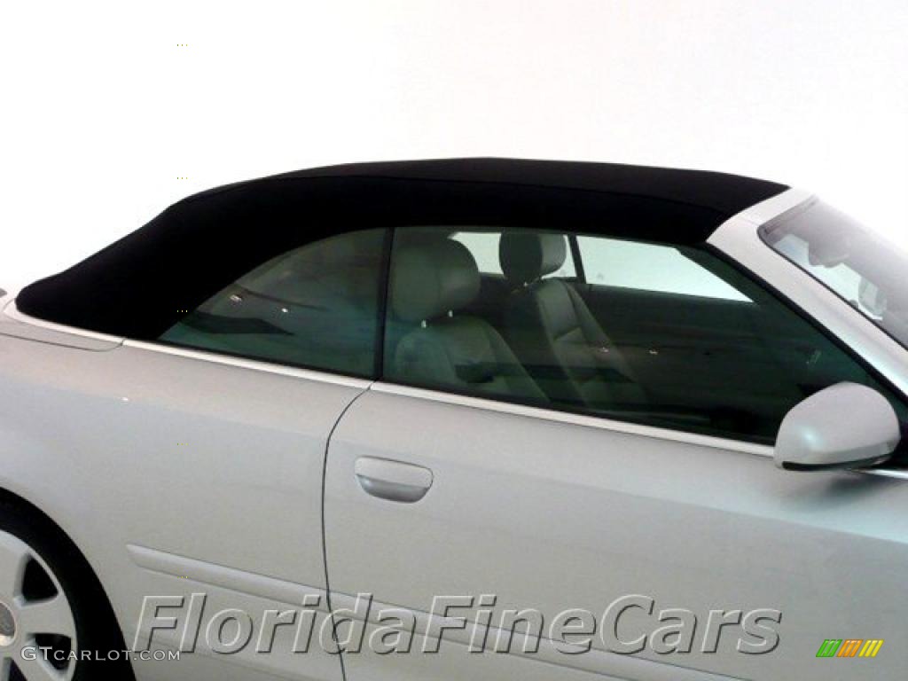 2006 A4 1.8T Cabriolet - Light Silver Metallic / Platinum photo #9