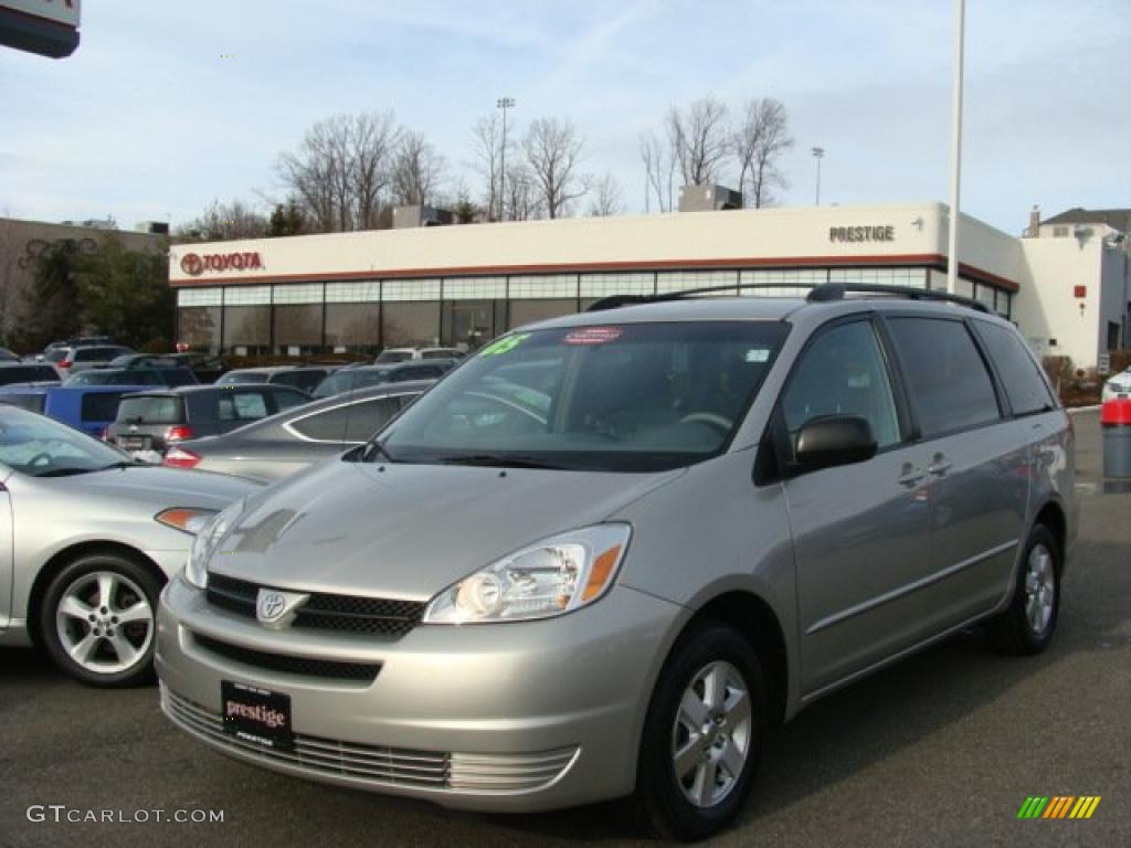 2005 Sienna LE - Silver Shadow Pearl / Stone photo #1