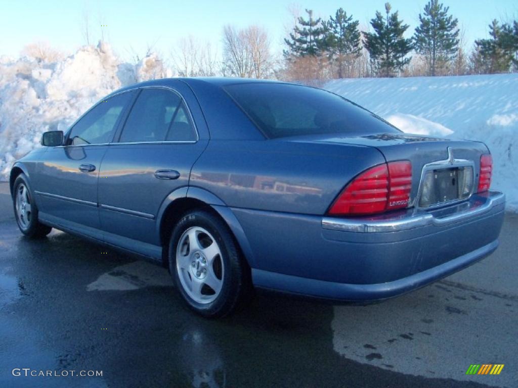2000 LS V8 - Graphite Blue Metallic / Light Graphite photo #3