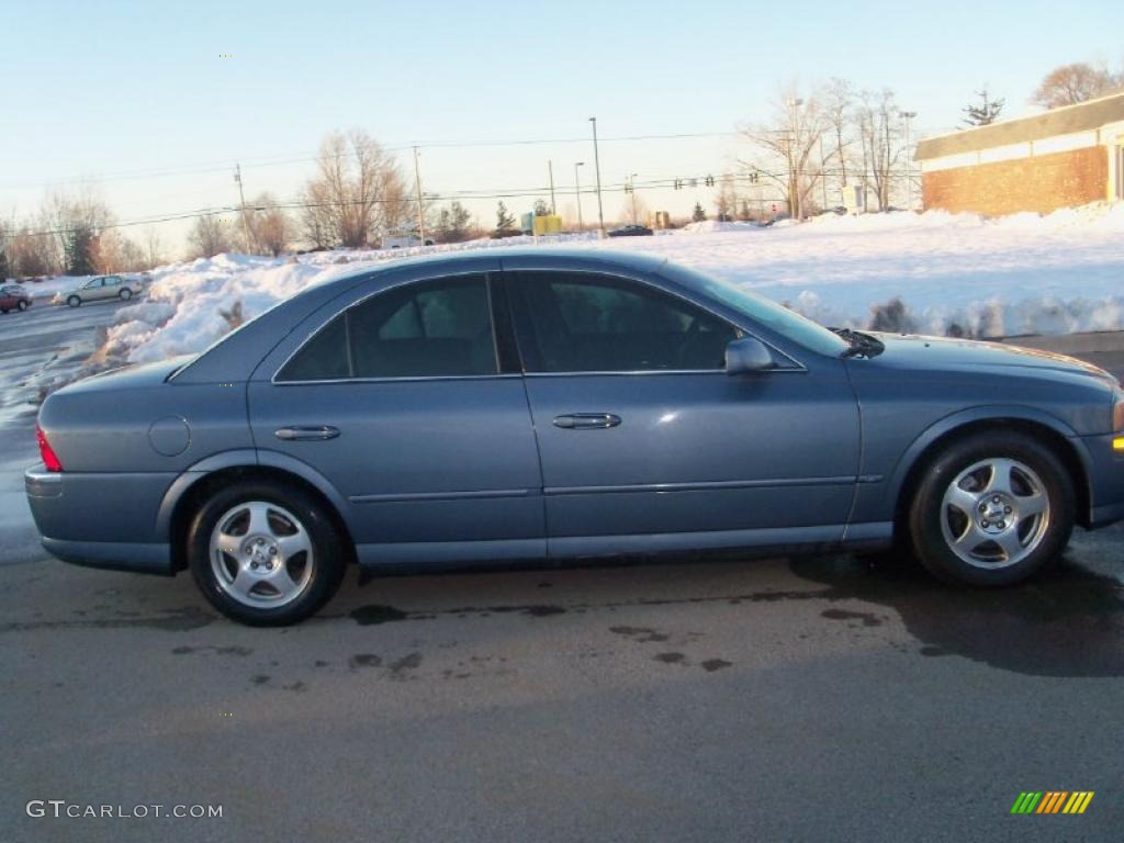 2000 LS V8 - Graphite Blue Metallic / Light Graphite photo #7