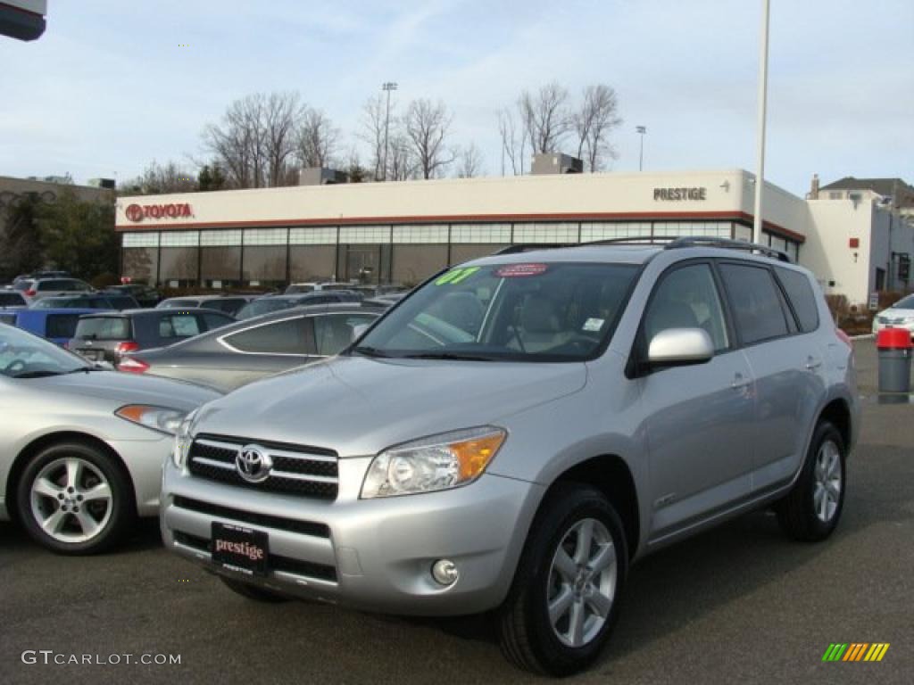 2007 RAV4 Limited 4WD - Classic Silver Metallic / Ash Gray photo #1