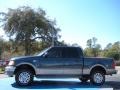 2001 Deep Wedgewood Blue Metallic Ford F150 King Ranch SuperCrew 4x4  photo #2