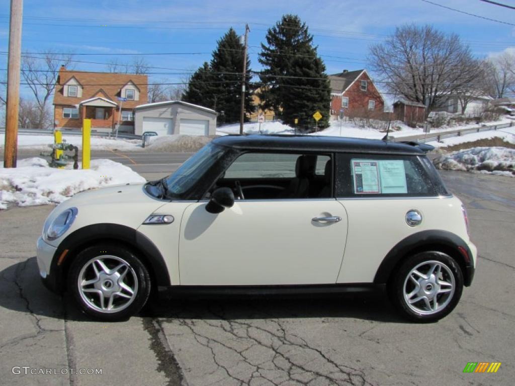 2007 Cooper S Hardtop - Pepper White / Grey/Carbon Black photo #5