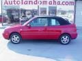 2001 Tornado Red Volkswagen Cabrio GLS  photo #1