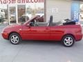 2001 Tornado Red Volkswagen Cabrio GLS  photo #8