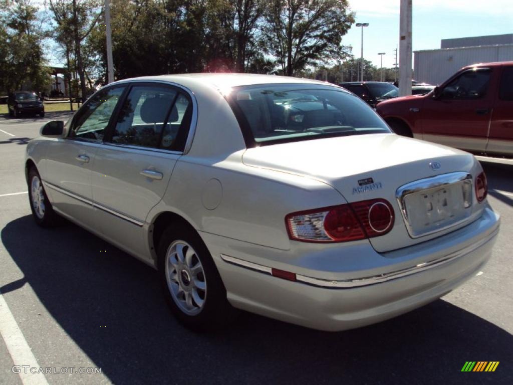 2004 Amanti  - Pearl White / Gray photo #3