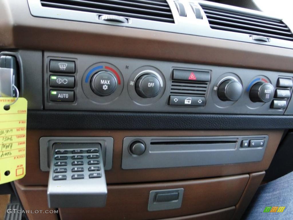 2004 7 Series 745i Sedan - Alpine White / Black/Natural Brown photo #27