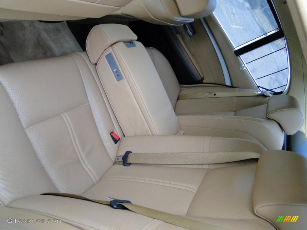 2004 7 Series 745i Sedan - Alpine White / Black/Natural Brown photo #38