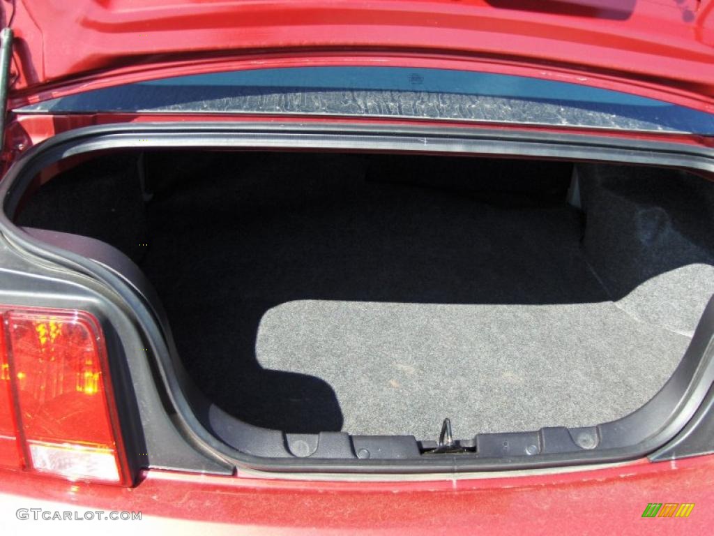 2007 Mustang V6 Premium Coupe - Redfire Metallic / Light Graphite photo #10