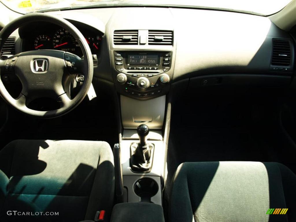 2003 Accord EX-L Sedan - Satin Silver Metallic / Black photo #9
