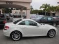 2008 Arctic White Mercedes-Benz SLK 350 Roadster  photo #2