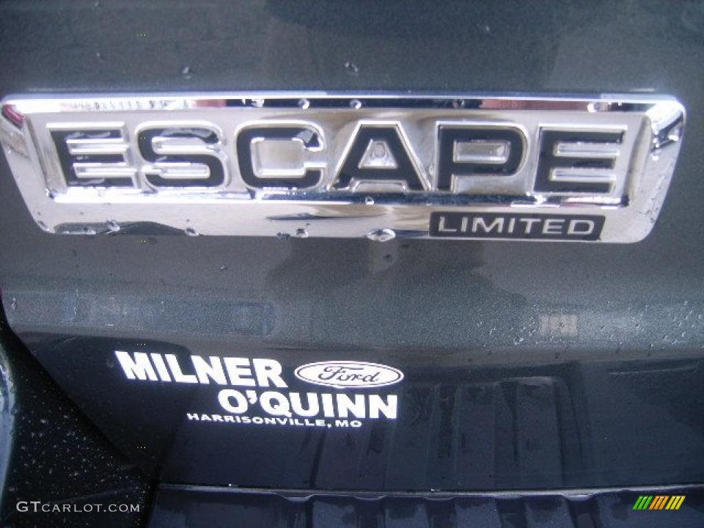 2009 Escape Limited V6 - Black / Charcoal photo #11