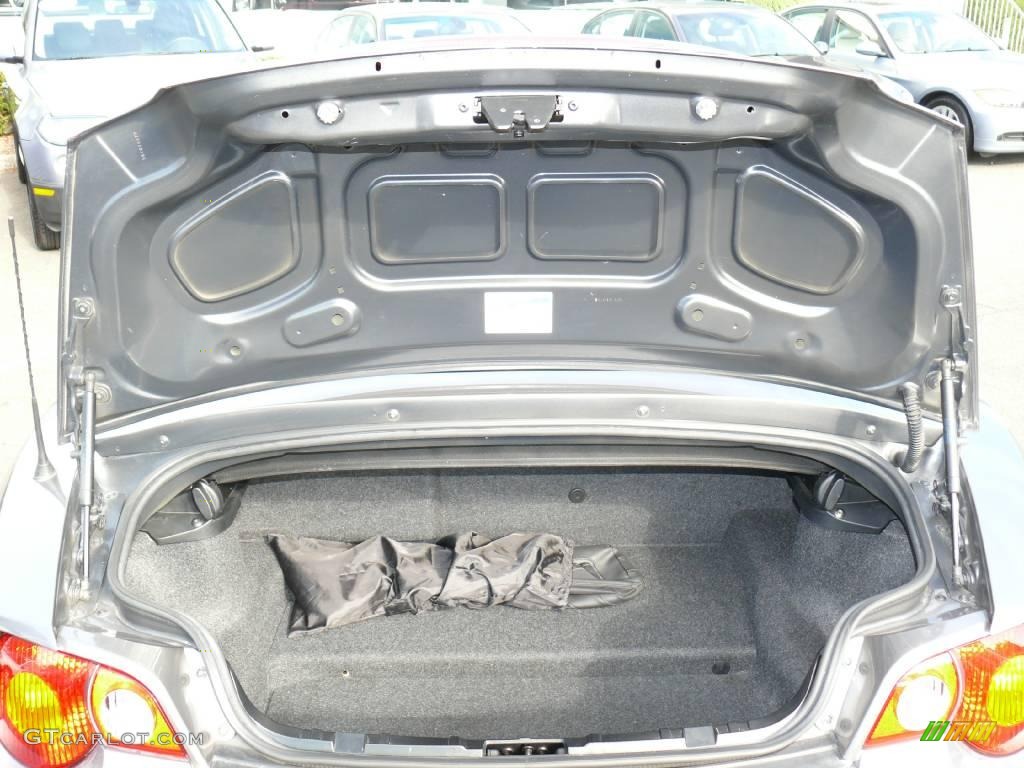 2003 Z4 2.5i Roadster - Sterling Grey Metallic / Black photo #19